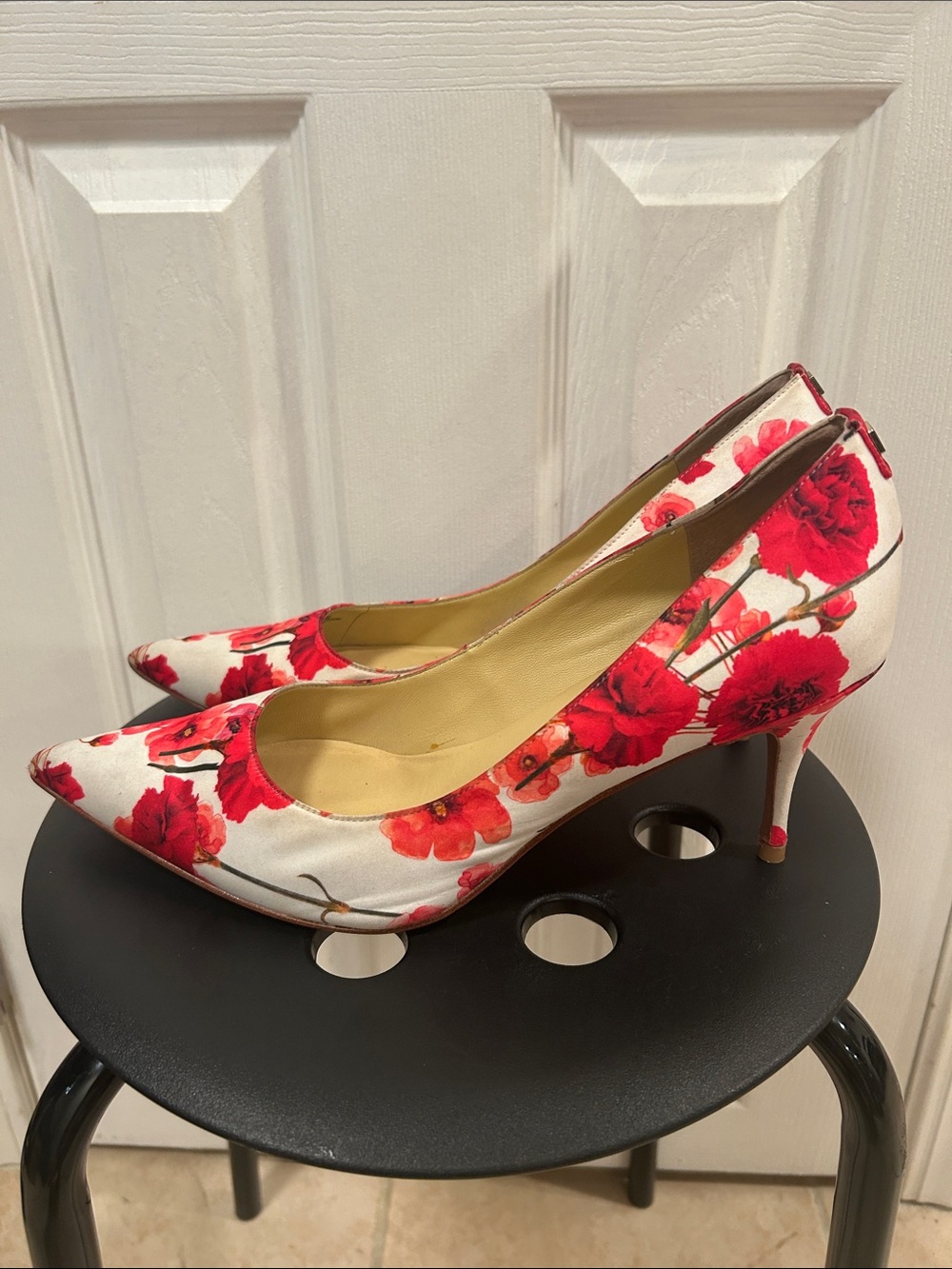 Ivanka Trump Flower Pumps Size 12